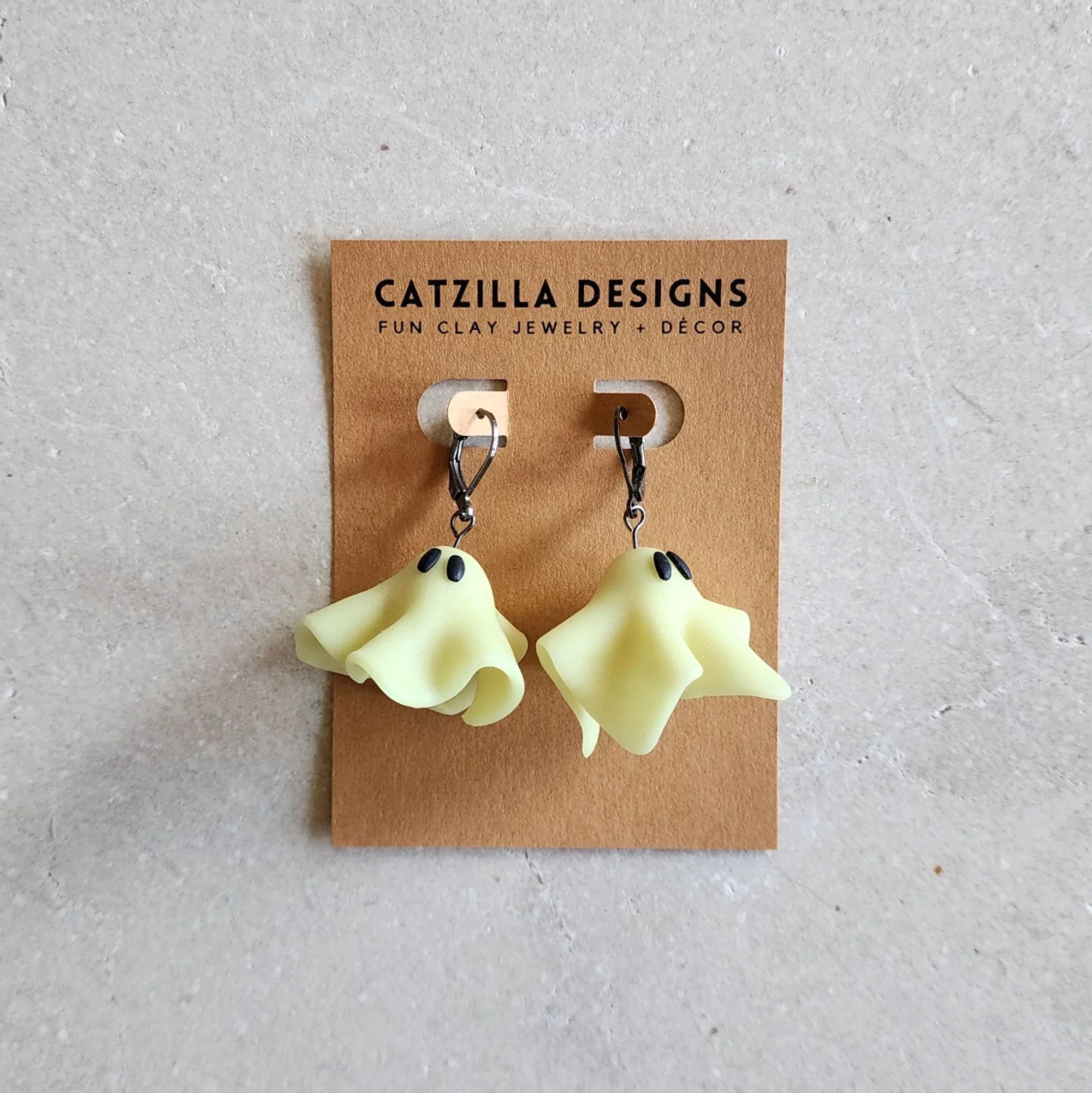 glowing ghosts Drop Earrings