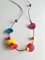 festive necklace Clay Necklace