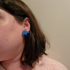 blue speckled studs