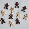 chocolate gingerbread men