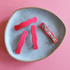 hot pink barrettes