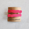 hot pink barrettes