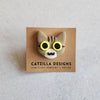 brown tabby cat magnet