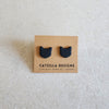 black cat studs