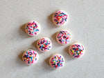 pink sugar cookies Dangle Earrings