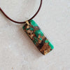 green malachite gold bornite - CATZILLA DESIGNS