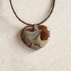 polychrome jasper heart