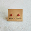 red pepper mini studs