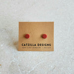 red pepper mini studs Stud Earrings