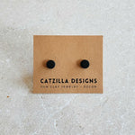 black mini studs Stud Earrings
