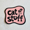cat stuff!? sticker