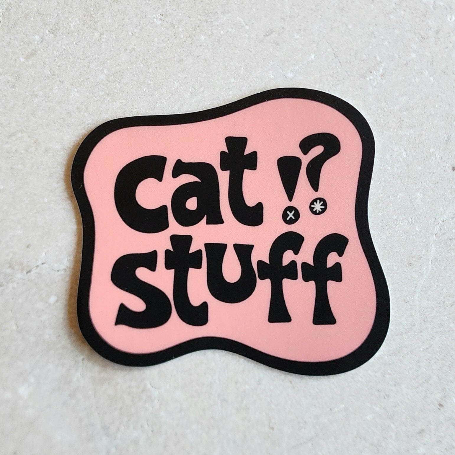 cat stuff!? sticker