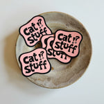 cat stuff!? sticker Stickers