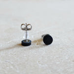 black mini studs Stud Earrings