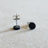 black galaxy mini studs