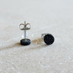 black galaxy mini studs Stud Earrings