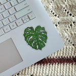 monstera leaf sticker Stickers