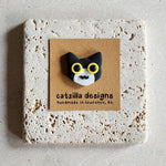 tuxedo cat magnet Magnets & Pins