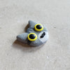 gray tabby cat magnet