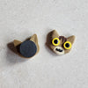 brown tabby cat magnet