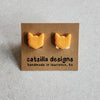 orange cat clip-ons