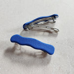 wavy midnight blue barrettes Barrettes