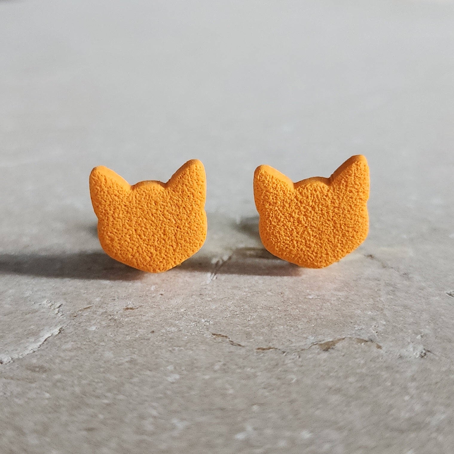 orange cat clip-ons