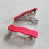 wavy hot pink barrettes Barrettes
