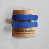 wavy midnight blue barrettes Barrettes