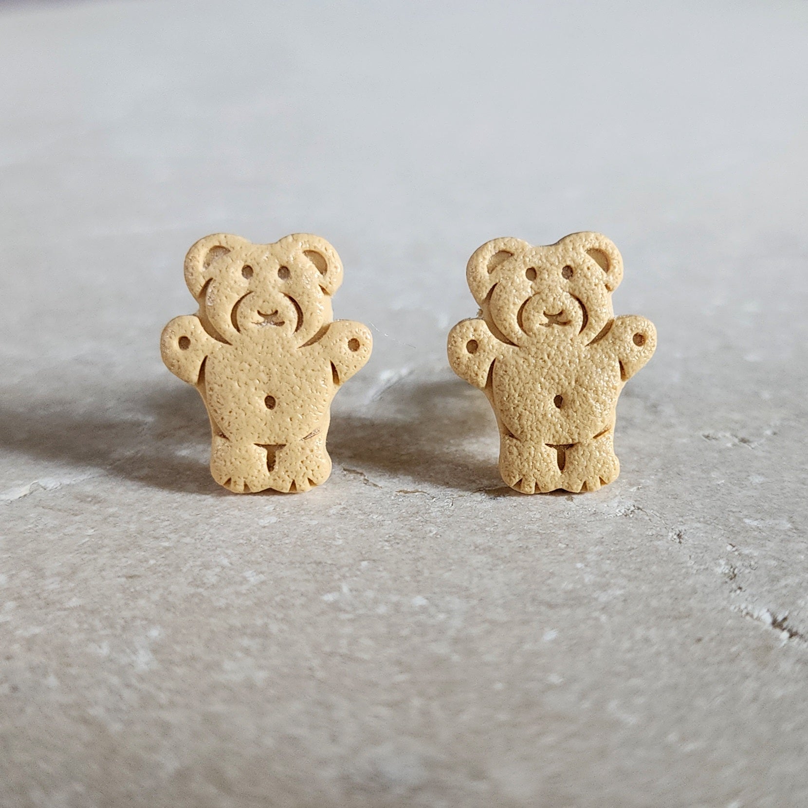 vanillla teddy bear clip-ons Clip-Ons