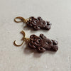 chocolate teddy bears Stud Earrings