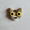 brown tabby cat magnet Magnets & Pins