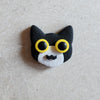 tuxedo cat magnet Magnets & Pins