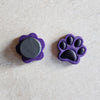 purple paw magnet Magnets & Pins