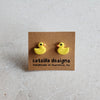 rubber duckies Stud Earrings