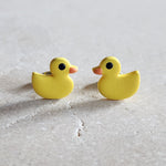 rubber duckies Stud Earrings