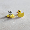 rubber duckies Stud Earrings