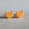 orange cat clip-ons Clip-Ons