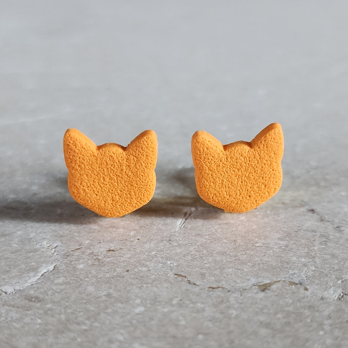 orange cat clip-ons Clip-Ons