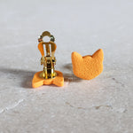 orange cat clip-ons Clip-Ons
