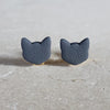 gray cat clip-ons Clip-Ons
