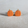 orange pumpkin clip-ons Clip-Ons