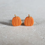 orange pumpkin clip-ons Clip-Ons