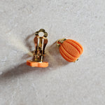 orange pumpkin clip-ons Clip-Ons