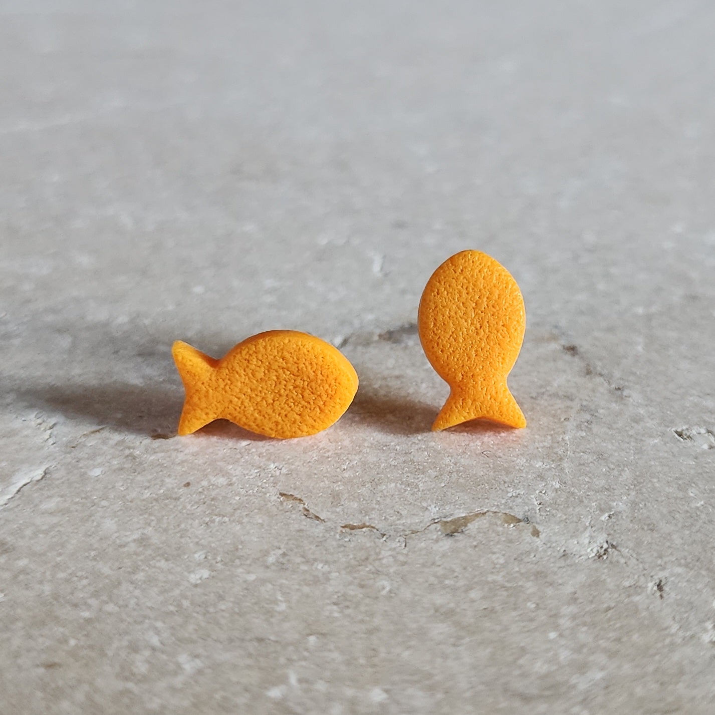 goldfish crackers Stud Earrings