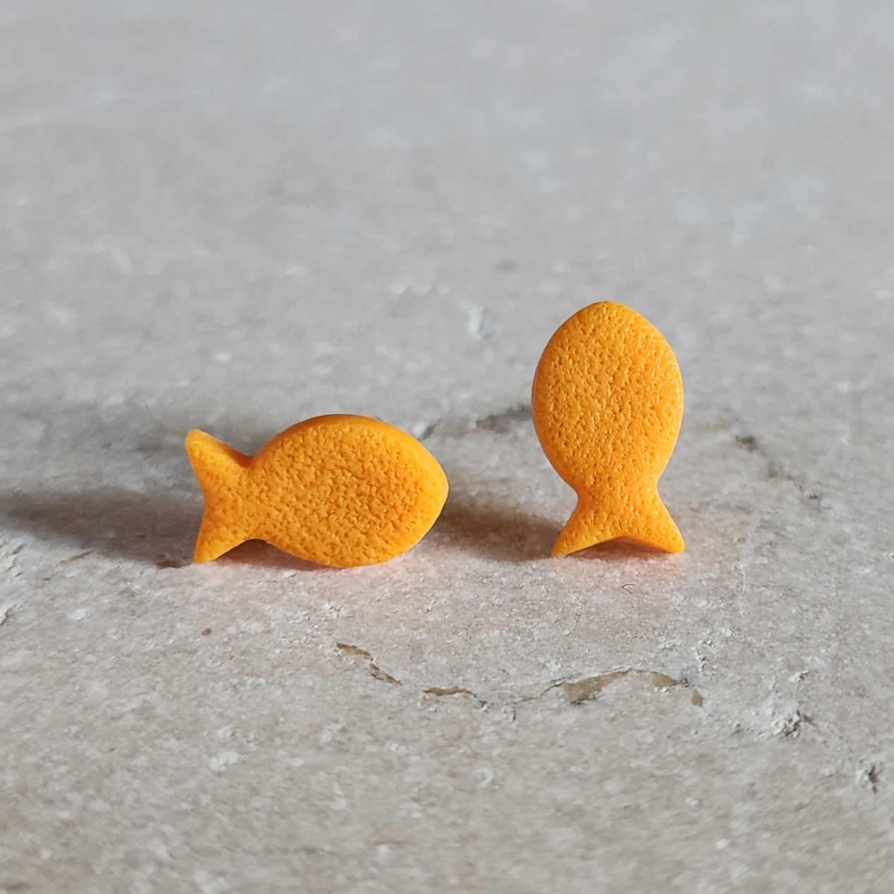 goldfish crackers Stud Earrings