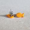 goldfish crackers Stud Earrings