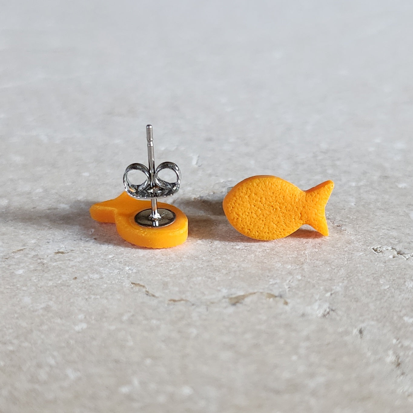goldfish crackers Stud Earrings