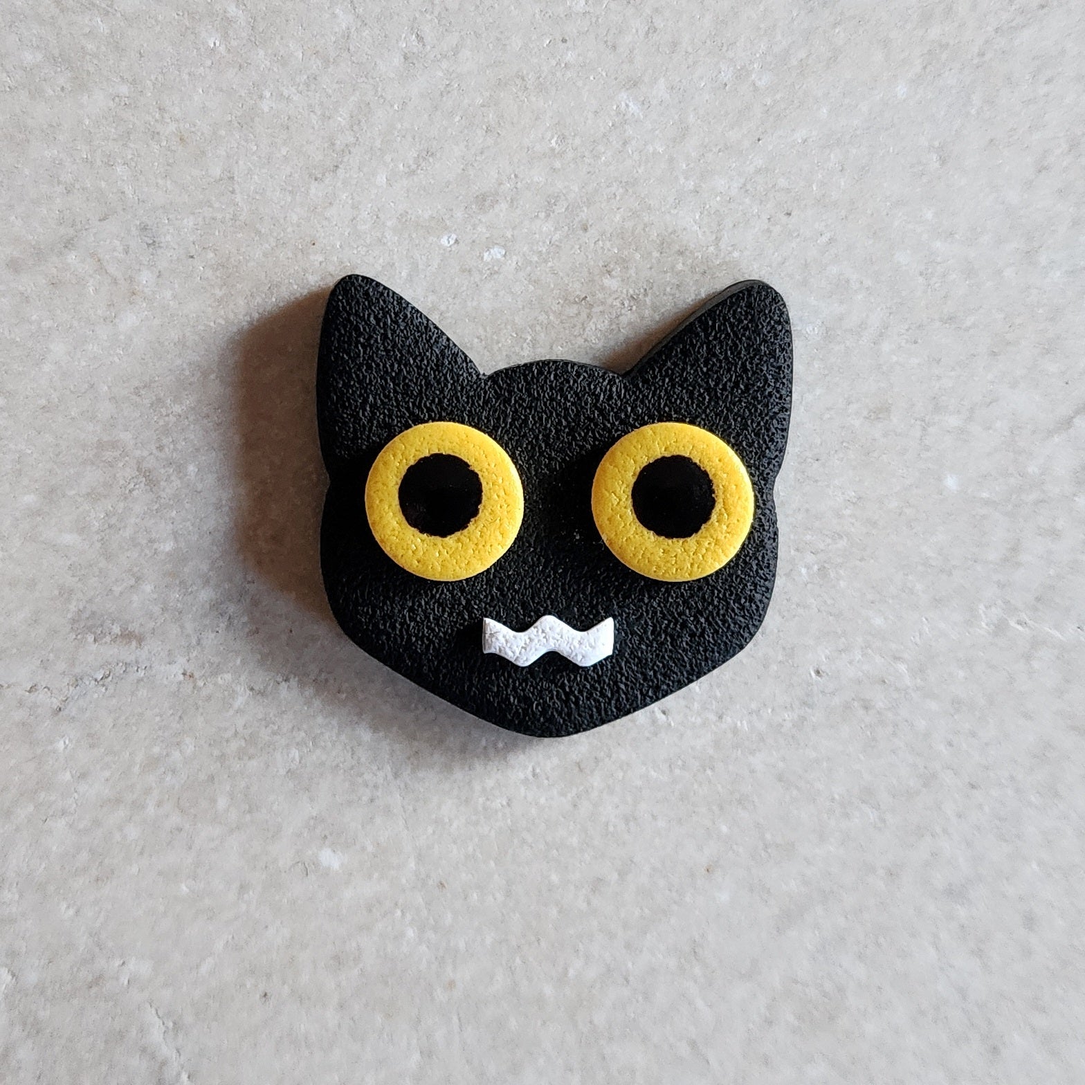 black cat magnet Magnets & Pins