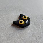 black cat magnet Magnets & Pins